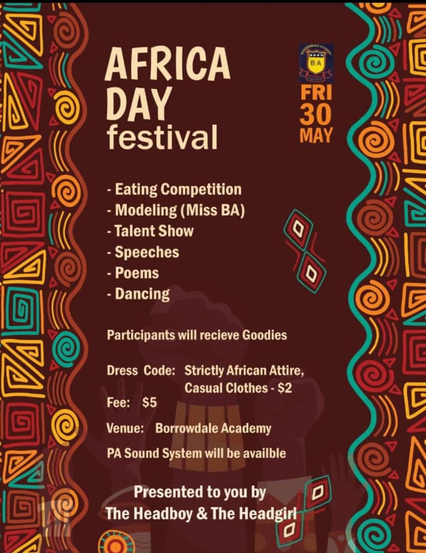 Celebrating Africa Day: A Festival of Heritage, Unity, and Opportunity at Borrowdale Academy International School Celebrating Africa Day: A Festival of Heritage, Unity, and Opportunity at Borrowdale Academy International School