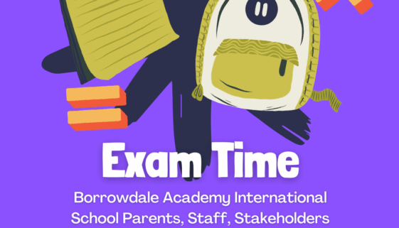 Green and White Modern Illustrative Math Exam Classroom Announcment