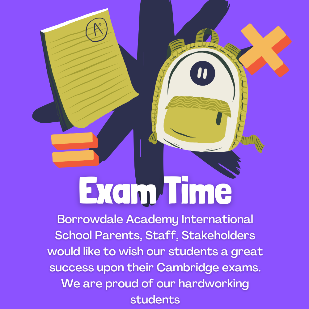 Green and White Modern Illustrative Math Exam Classroom Announcment